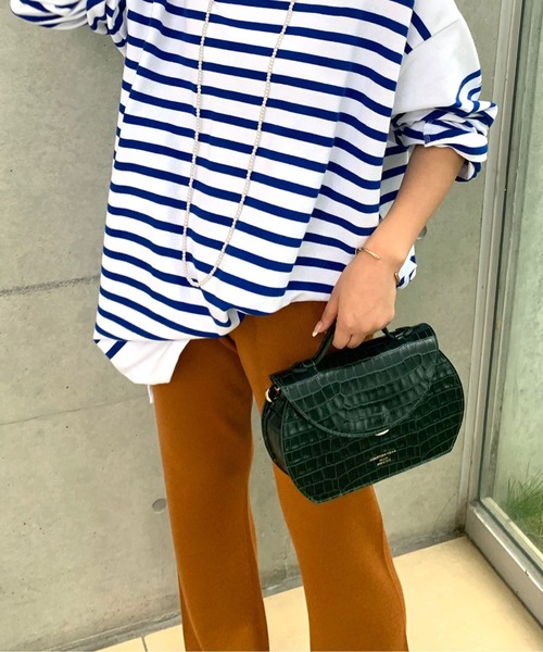 SLOBE IENA ウォッシャブルスムースニット セール】ウォッシャブルスムースニットパンツ【手洗い可能/ウエスト