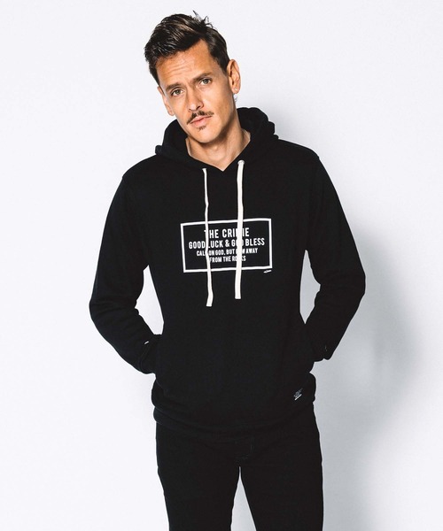 CRIMIE(クライミー)の「SWEAT BOX LOGO HOODIE(パーカー・メンズ・ブラック/ヘザーグレー・XXL/L/M/XL/S)」の5枚目の写真