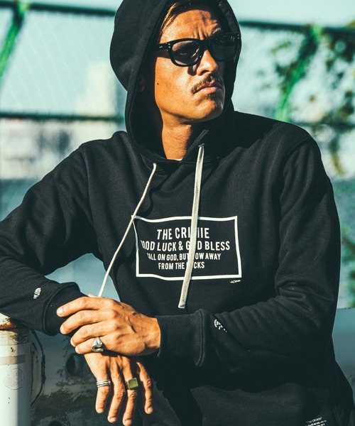 CRIMIE(クライミー)の「SWEAT BOX LOGO HOODIE(パーカー・メンズ・ブラック/ヘザーグレー・XXL/L/M/XL/S)」の15枚目の写真