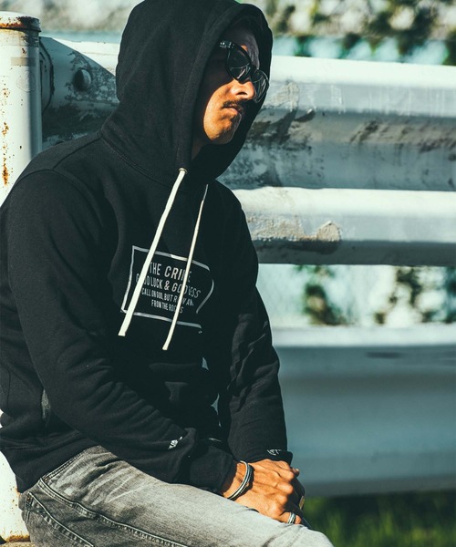 CRIMIE(クライミー)の「SWEAT BOX LOGO HOODIE(パーカー・メンズ・ブラック/ヘザーグレー・XXL/L/M/XL/S)」の14枚目の写真