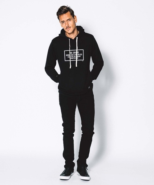 CRIMIE(クライミー)の「SWEAT BOX LOGO HOODIE(パーカー・メンズ・ブラック/ヘザーグレー・XXL/L/M/XL/S)」の11枚目の写真