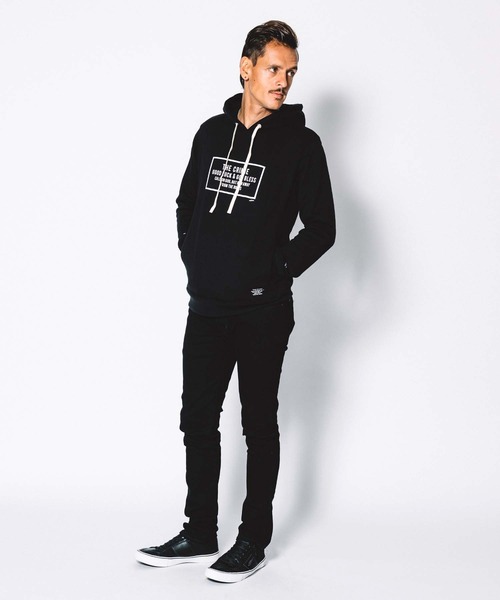 CRIMIE(クライミー)の「SWEAT BOX LOGO HOODIE(パーカー・メンズ・ブラック/ヘザーグレー・XXL/L/M/XL/S)」の8枚目の写真