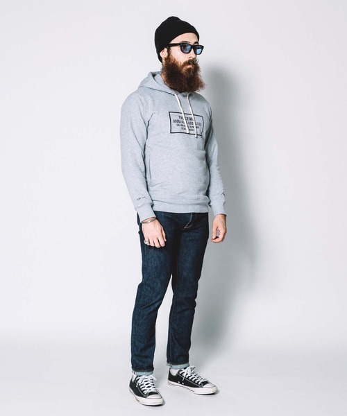 CRIMIE(クライミー)の「SWEAT BOX LOGO HOODIE(パーカー・メンズ・ブラック/ヘザーグレー・XXL/L/M/XL/S)」の13枚目の写真