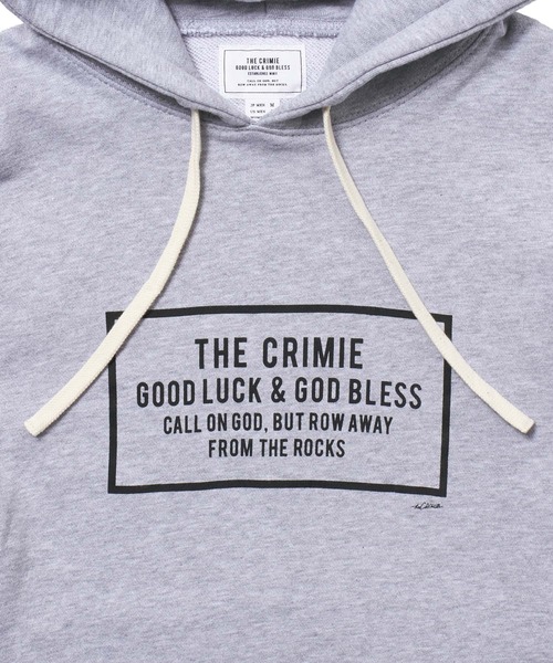 CRIMIE(クライミー)の「SWEAT BOX LOGO HOODIE(パーカー・メンズ・ブラック/ヘザーグレー・XXL/L/M/XL/S)」の22枚目の写真