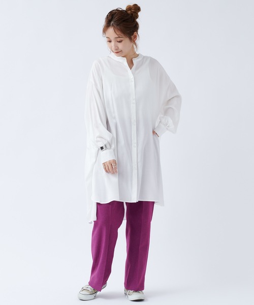 DouDou(ドゥドゥ)の「AWセンプレパンツ(その他パンツ・レディース・ブラック/ベージュ/パープル・36/38)」の15枚目の写真