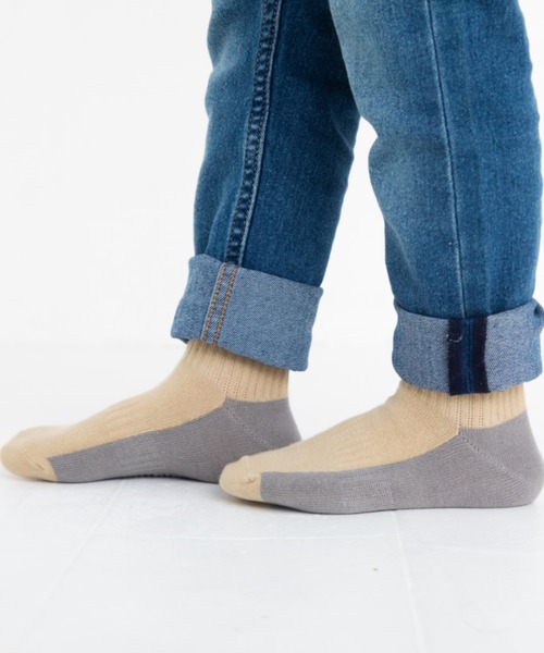 stample（スタンプル）の「くすみリブアンクルソックス　3P（ソックス/靴下・キッズ・A・LL/S/M/L）」の5枚目の写真