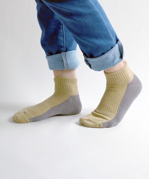 stample（スタンプル）の「くすみリブアンクルソックス　3P（ソックス/靴下・キッズ・A・LL/S/M/L）」の3枚目の写真