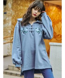 jouetie | チャイナチュニック(スウェット)