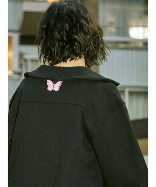 jouetie（ジュエティ）の「チャイナチュニック（スウェット・レディース・アイボリー/ブルー/ブラック・MEDIUM）」の5枚目の写真