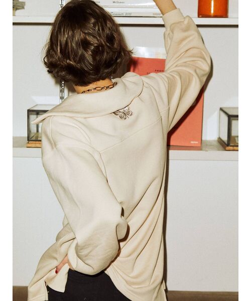 jouetie（ジュエティ）の「チャイナチュニック（スウェット・レディース・アイボリー/ブルー/ブラック・MEDIUM）」の8枚目の写真