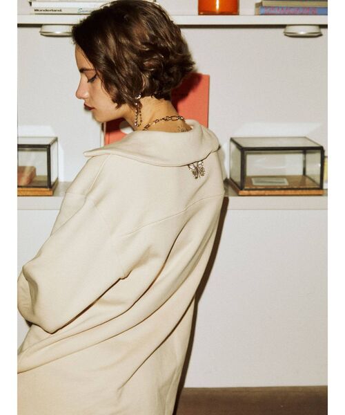 jouetie（ジュエティ）の「チャイナチュニック（スウェット・レディース・アイボリー/ブルー/ブラック・MEDIUM）」の11枚目の写真