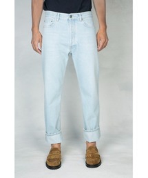 GOLDEN GOOSE Light blue wash denim pants