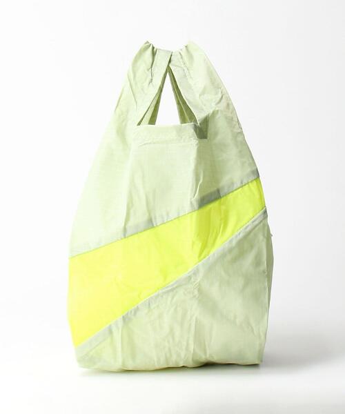 SUSAN BIJL（スーザンベル）の「＜SUSAN BIJL＞ショッピングバッグ S（エコバッグ/サブバッグ・レディース・ライトピンク/ワインレッド/ライム/ライラック/ベージュ/その他1/クリーム/ダークグリーン/ライトブルー・FREE）」の4枚目の写真