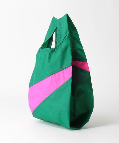 SUSAN BIJL（スーザンベル）の「＜SUSAN BIJL＞ショッピングバッグ S（エコバッグ/サブバッグ・レディース・ライトピンク/ワインレッド/ライム/ライラック/ベージュ/その他1/クリーム/ダークグリーン/ライトブルー・FREE）」の14枚目の写真