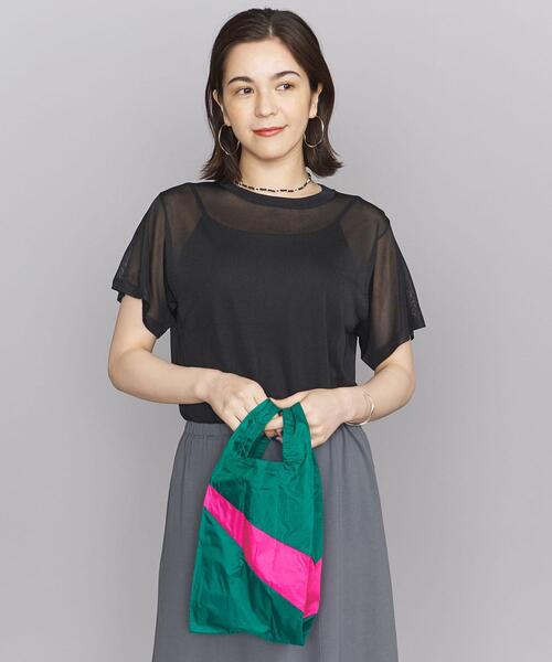 SUSAN BIJL（スーザンベル）の「＜SUSAN BIJL＞ショッピングバッグ S（エコバッグ/サブバッグ・レディース・ライトピンク/ワインレッド/ライム/ライラック/ベージュ/その他1/クリーム/ダークグリーン/ライトブルー・FREE）」の18枚目の写真