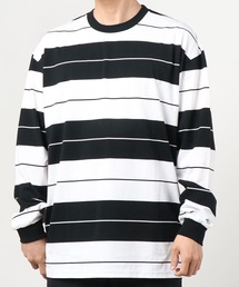 COOTIE PRODUCTIONS | Supima Cotton Border L/S Tee(Tシャツ/カットソー)