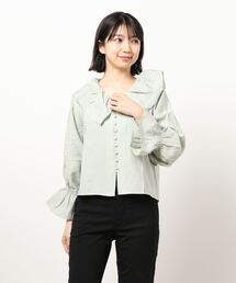 flower | チャーミングフリルブラウス(シャツ/ブラウス)