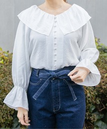 flower | チャーミングフリルブラウス(シャツ/ブラウス)