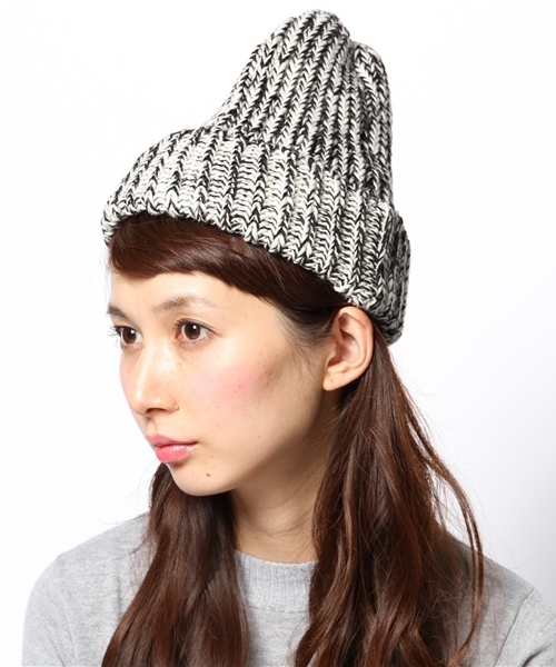 ROSE BUD（ローズバッド）の「(HIGHLAND2000) #001 SLUB BOB CAP（ニットキャップ/ビーニー・レディース・ブラック/ベージュ系その他/ナチュラル/イエロー/ワイン・ONE SIZE）」の10枚目の写真