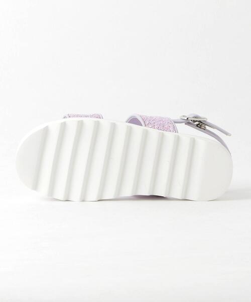 green label relaxing（グリーンレーベルリラクシング）の「GLR サンダル/ ホワイトソール 18cm-22cm（サンダル・キッズ・ピンク/シルバー/イエロー・22cm/17cm/18cm/19cm/20cm/21cm）」の10枚目の写真