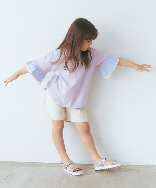 green label relaxing（グリーンレーベルリラクシング）の「GLR サンダル/ ホワイトソール 18cm-22cm（サンダル・キッズ・ピンク/シルバー/イエロー・22cm/17cm/18cm/19cm/20cm/21cm）」の14枚目の写真