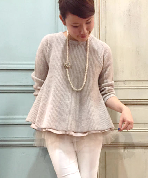 BEARDSLEY（ビアズリー）の「大人チュチュ（ニット/セーター）」 - WEAR