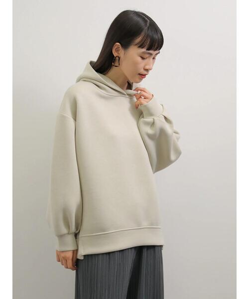 AMERICAN HOLIC(アメリカンホリック)の「サイドボタンポンチフーディッドプルオーバー *(Tシャツ/カットソー・レディース・サックスブルー/オフホワイト/グレイッシュベージュ・M/L)」の5枚目の写真