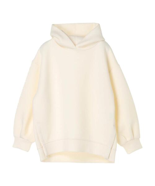 AMERICAN HOLIC(アメリカンホリック)の「サイドボタンポンチフーディッドプルオーバー *(Tシャツ/カットソー・レディース・サックスブルー/オフホワイト/グレイッシュベージュ・M/L)」の11枚目の写真