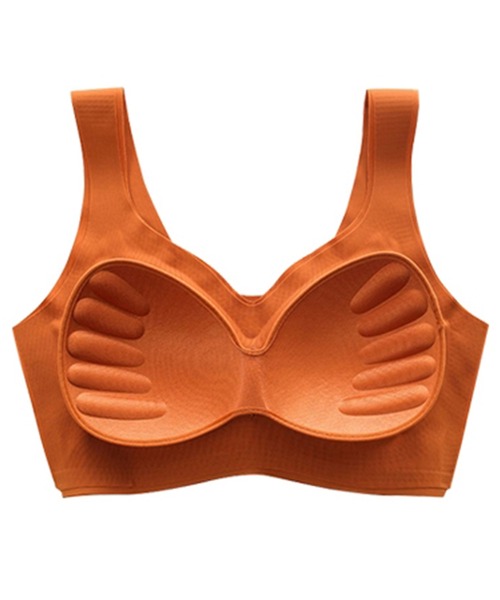 Lace Ladies（レースレディース）の「ストレスフリー バストアップ ノンワイヤーブラトップ（ナイトブラ・レディース・ブラック/ピンク/グリーン/ベージュ/オレンジ・L/S/M/XL）」の20枚目の写真