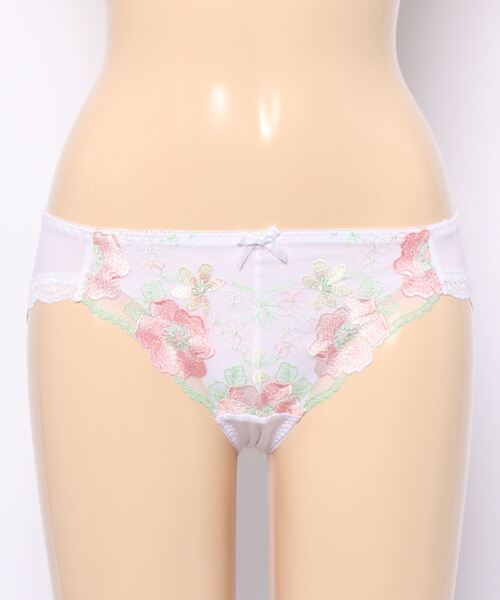 Triumph(トリンプ)の「トリンプ AC006 レギュラーショーツ 37-1 Hikini 37 Y0 S6 RL1(ショーツ・レディース・ブルー/グリーン/ホワイト・M/L)」の13枚目の写真