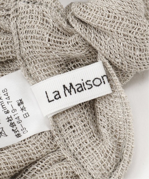 SLOBE IENA(スローブイエナ)の「【La Maison de Lyllis/ラメゾンドリリス】 MUSUBI◆(ヘアバンド・レディース・ブラック/ベージュ・FREE)」の5枚目の写真