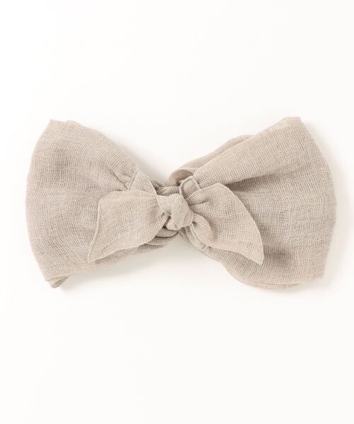 SLOBE IENA(スローブイエナ)の「【La Maison de Lyllis/ラメゾンドリリス】 MUSUBI◆(ヘアバンド・レディース・ブラック/ベージュ・FREE)」の7枚目の写真