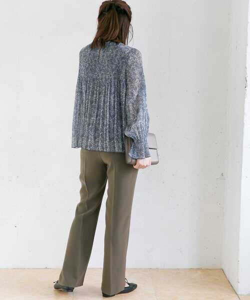 URBAN RESEARCH ROSSO（アーバンリサーチロッソ）の「ベーシックセミフレアパンツ（その他パンツ・レディース・ミント/ブラック/オリーブ・36/38）」の11枚目の写真