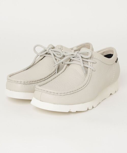 Clarks(クラークス)の「CLARKS(クラークス) Wallabee GTX(モカシン/デッキシューズ・メンズ・ホワイト・7/7.5/8.5/25/9)」の13枚目の写真