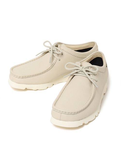Clarks(クラークス)の「CLARKS(クラークス) Wallabee GTX(モカシン/デッキシューズ・メンズ・ホワイト・7/7.5/8.5/25/9)」の8枚目の写真