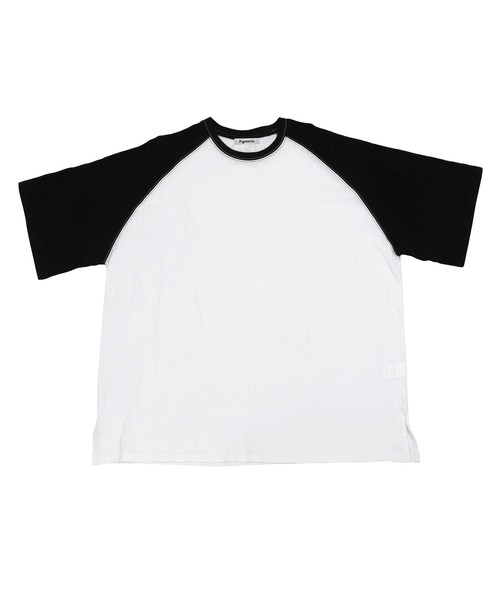 Figments（フィグメンツ）の「オーバーラグランT（Tシャツ/カットソー・レディース・ブラック/グリーン・FREE）」の6枚目の写真