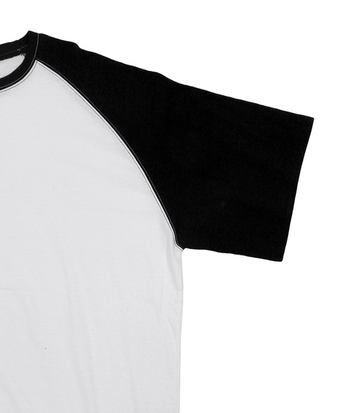 Figments（フィグメンツ）の「オーバーラグランT（Tシャツ/カットソー・レディース・ブラック/グリーン・FREE）」の8枚目の写真