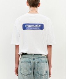VIVASTUDIO（ビバスタジオ）の「BOX LOGO SHORT SLEEVE（Tシャツ/カットソー）」