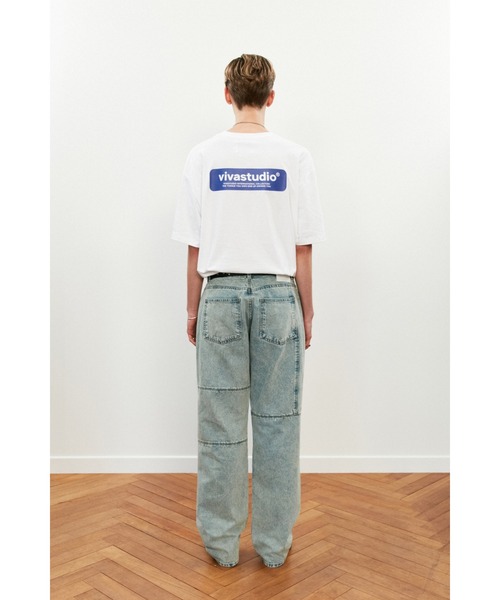 VIVASTUDIO(ビバスタジオ)の「BOX LOGO SHORT SLEEVE(Tシャツ/カットソー・メンズ・ブラック/ホワイト・MEDIUM/SMALL/X-LARGE/LARGE)」の13枚目の写真