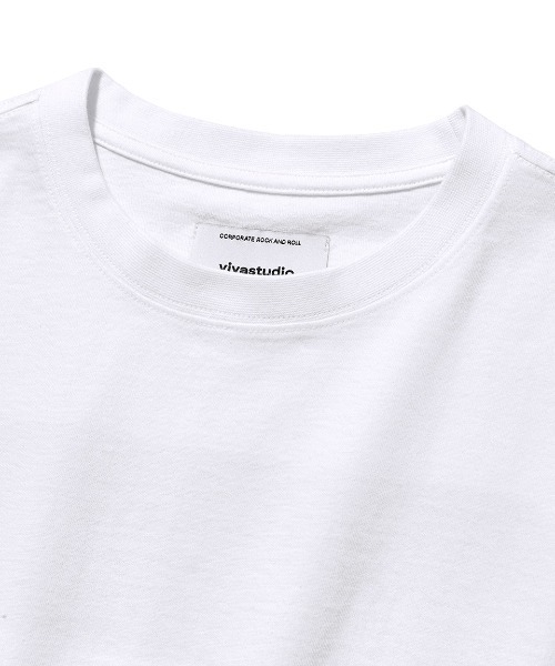 VIVASTUDIO(ビバスタジオ)の「BOX LOGO SHORT SLEEVE(Tシャツ/カットソー・メンズ・ブラック/ホワイト・MEDIUM/SMALL/X-LARGE/LARGE)」の7枚目の写真
