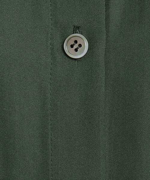 JET（ジェット）の「◆【ウォッシャブル】スノーサテン半袖シャツ（シャツ/ブラウス・レディース・ピンク系/グリーン/ダークブラウン・04）」の12枚目の写真