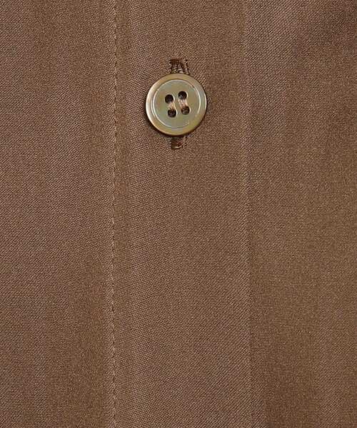 JET（ジェット）の「◆【ウォッシャブル】スノーサテン半袖シャツ（シャツ/ブラウス・レディース・ピンク系/グリーン/ダークブラウン・04）」の7枚目の写真