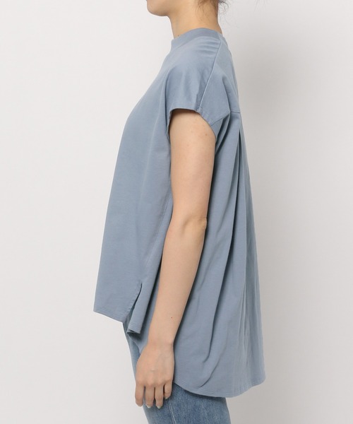 GLOBAL WORK（グローバルワーク）の「リラックス美人ハイネックフレンチ/941553（Tシャツ/カットソー・レディース・ブラック/ホワイト/ベージュ/サックスブルー/カーキ・MEDIUM/LARGE）」の15枚目の写真