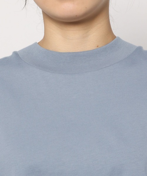 GLOBAL WORK（グローバルワーク）の「リラックス美人ハイネックフレンチ/941553（Tシャツ/カットソー・レディース・ブラック/ホワイト/ベージュ/サックスブルー/カーキ・MEDIUM/LARGE）」の20枚目の写真