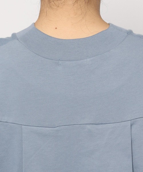 GLOBAL WORK（グローバルワーク）の「リラックス美人ハイネックフレンチ/941553（Tシャツ/カットソー・レディース・ブラック/ホワイト/ベージュ/サックスブルー/カーキ・MEDIUM/LARGE）」の18枚目の写真