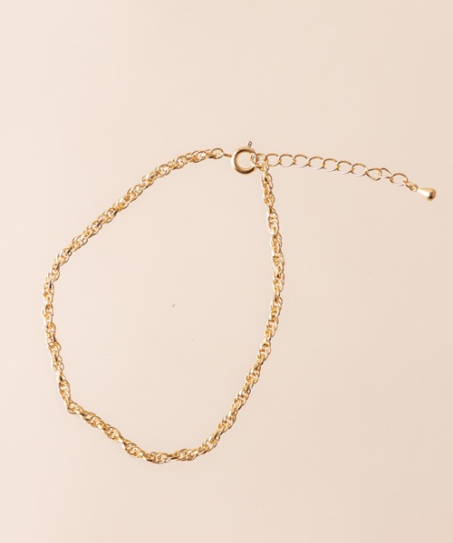 mline（エムライン）の「[mline] WEB限定 華奢チェーンブレスレット（ブレスレット・レディース・シルバー/ゴールド・FREE）」の8枚目の写真