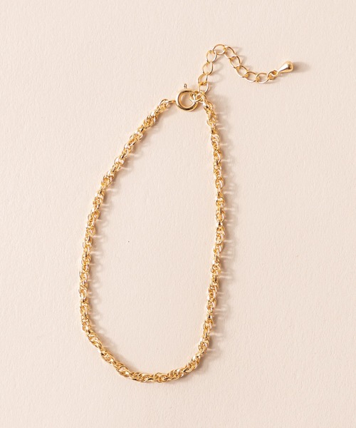 mline（エムライン）の「[mline] WEB限定 華奢チェーンブレスレット（ブレスレット・レディース・シルバー/ゴールド・FREE）」の11枚目の写真