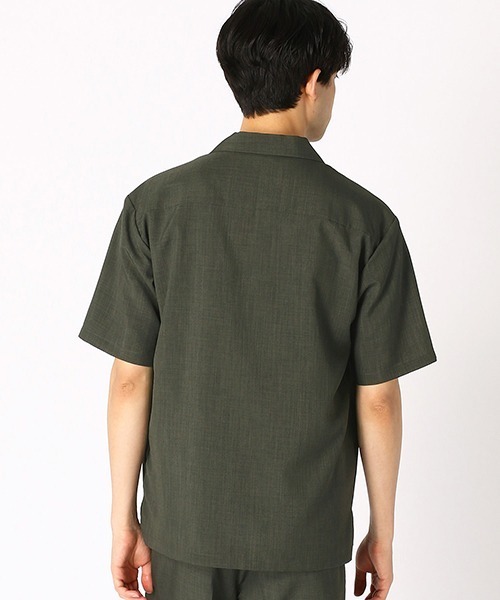 COMME CA ISM（コムサイズム）の「オープンカラーシャツ（シャツ/ブラウス・メンズ・ブラック/ベージュ/ネイビー/カーキ・MEDIUM/LARGE/X-LARGE）」の11枚目の写真