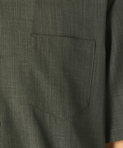 COMME CA ISM（コムサイズム）の「オープンカラーシャツ（シャツ/ブラウス・メンズ・ブラック/ベージュ/ネイビー/カーキ・MEDIUM/LARGE/X-LARGE）」の13枚目の写真