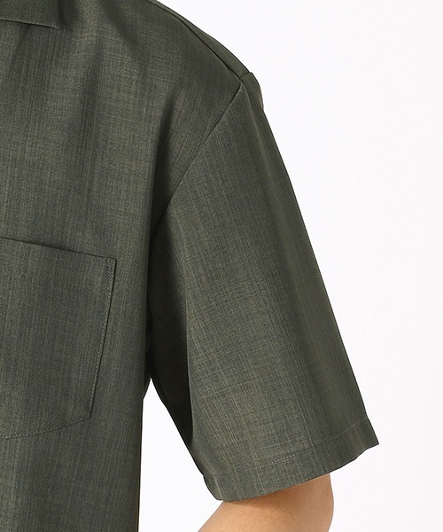 COMME CA ISM（コムサイズム）の「オープンカラーシャツ（シャツ/ブラウス・メンズ・ブラック/ベージュ/ネイビー/カーキ・MEDIUM/LARGE/X-LARGE）」の14枚目の写真